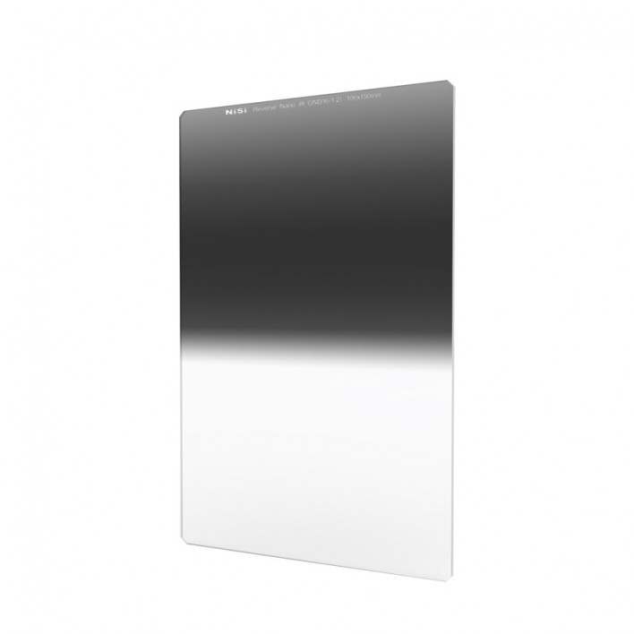 Nisi 100x150mm Reverse Nano IR Graduated ND Filter – ND16 (1.2) – 4 Stop