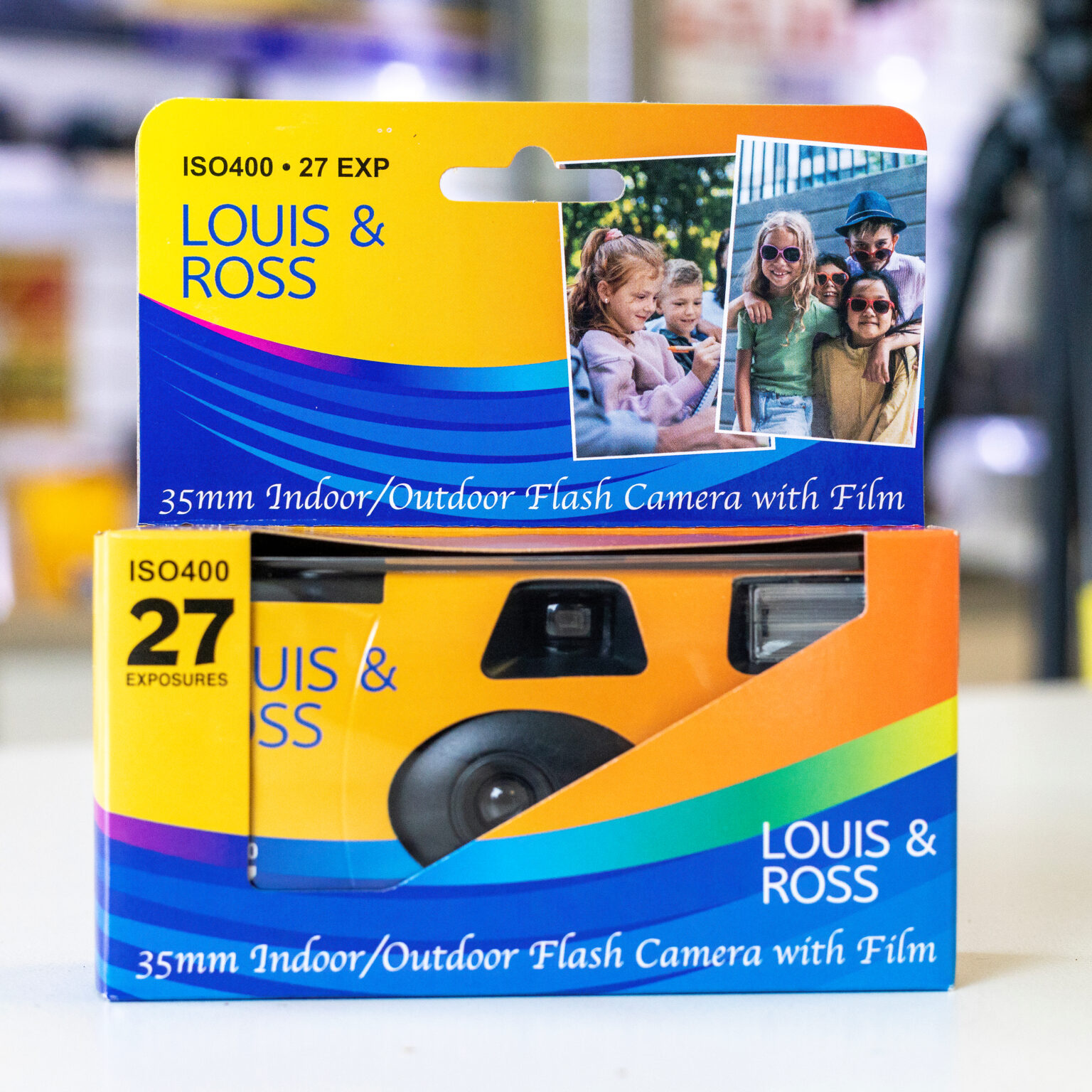 Louis and Ross single use 35mm camera with film Kens Cameras