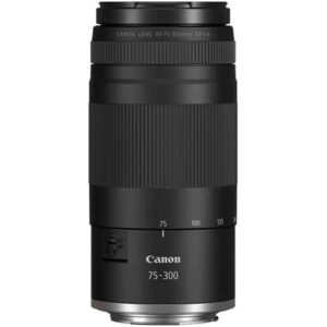 Canon RF 75-300 mm f4-5.6  lens.